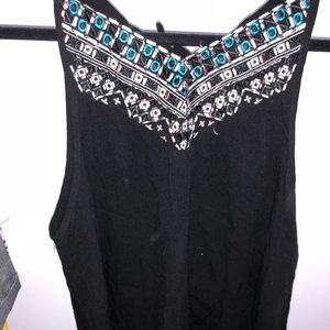 Pacsun LA Hearts V neck blouse